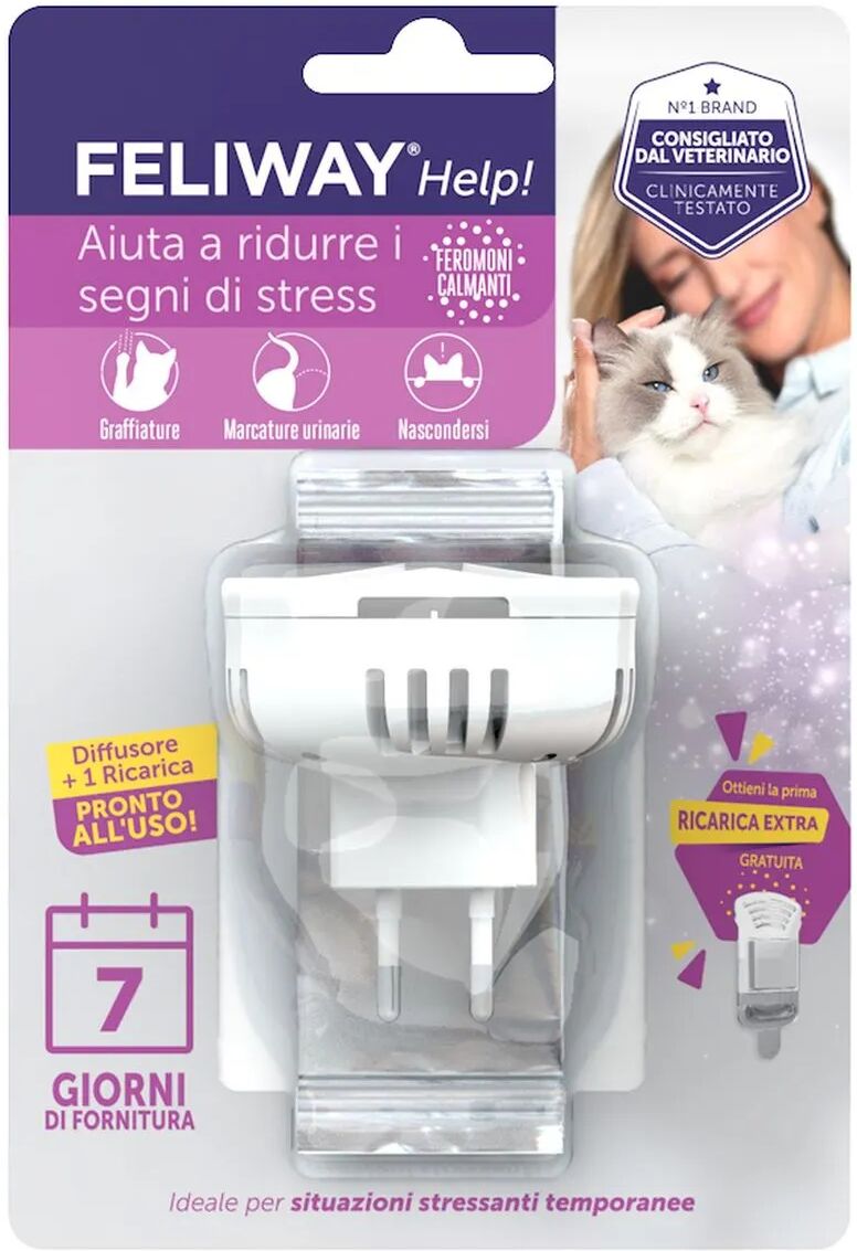 FELIWAY Help Diffusore+Ricarica 7 Giorni 1PZ