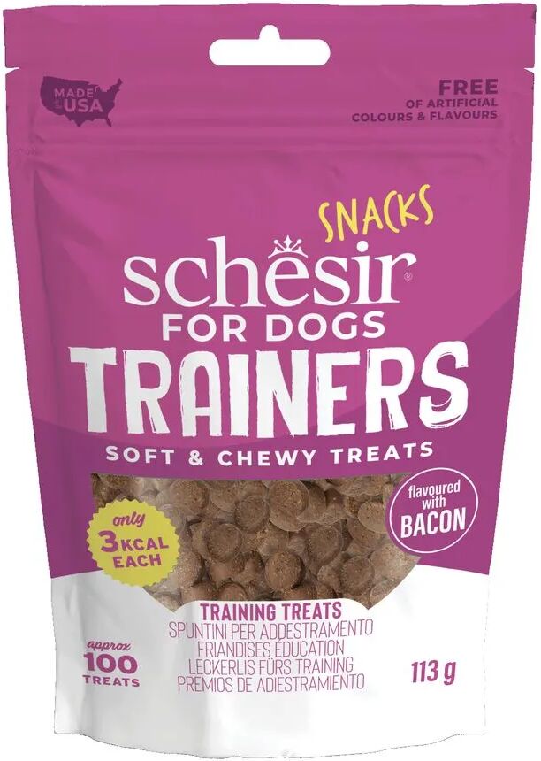 SCHESIR Dog Snack Traning Bacon 113G