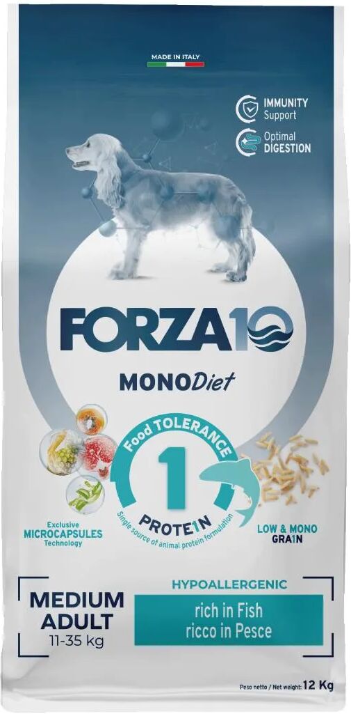 FORZA10 MonoDiet Medium Dog Pesce 12KG