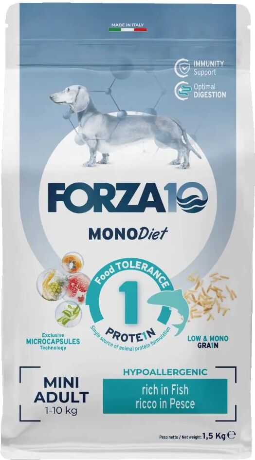 FORZA10 MonoDiet Mini Dog Pesce 1.5KG