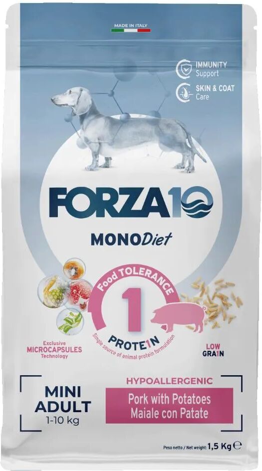 FORZA10 MonoDiet Mini Dog Maiale Con Patate 1.5KG