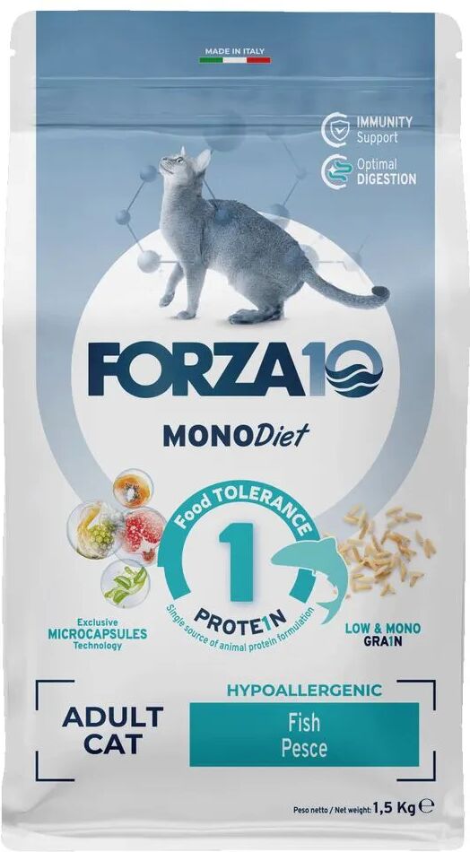 FORZA10 MonoDiet Cat Pesce 1.5KG