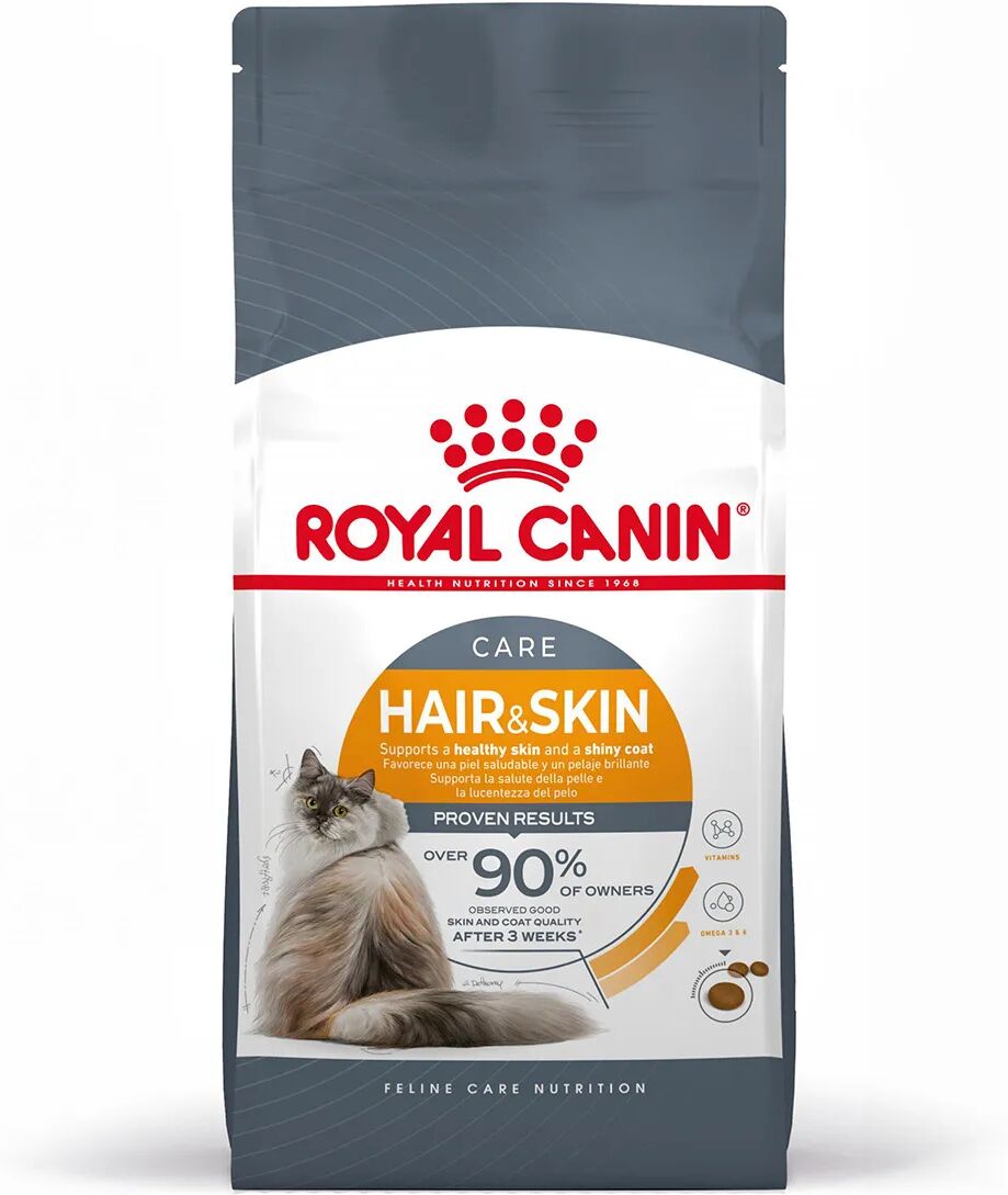 ROYAL CANIN Hair & Skin Care Alimento completo per gatti adulti 400G