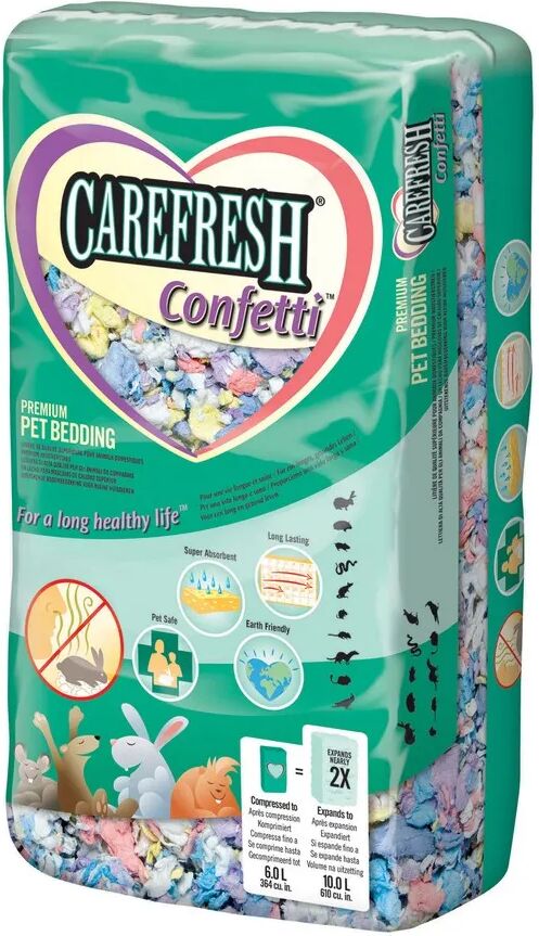 PET VILLAGE Lettiera Roditori Carefresh Confetti Multicolore 1KG