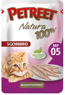 PETREET Natura Cat Busta Multipack 24x70G SGOMBRO