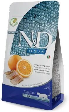 N&D Ocean Gatto Adult Aringa e Arancia 5KG