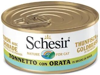 SCHESIR Cat Tonnetto con Orata in Brodo 70G