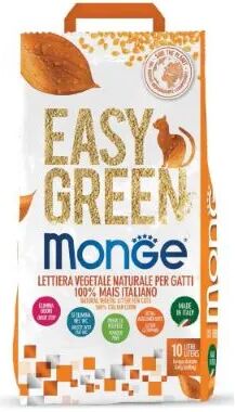 MONGE Lettiera Vegetale Easy Green Mais 10L