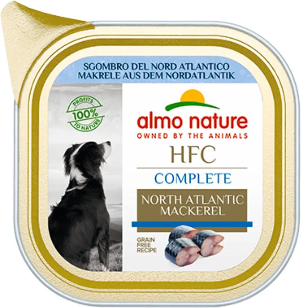 ALMO NATURE HFC Complete Dog Vaschetta Multipack 17x85G SGOMBRO ATLANTICO