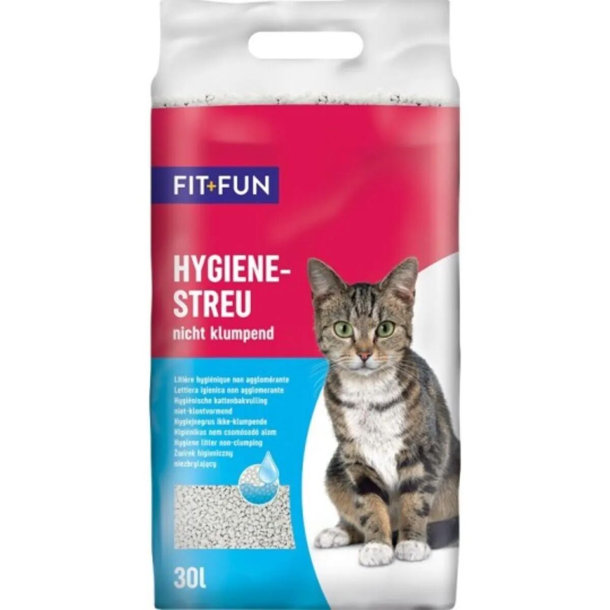 FIT AND FUN Lettiera Cat Assorbente Hygiene 30L