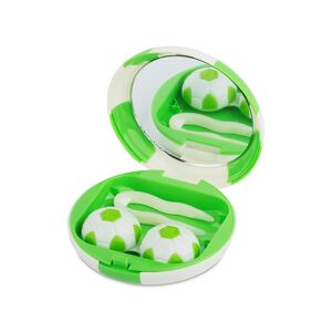 Astuccio con specchietto Football - green