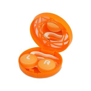 Astuccio con specchietto - Orange ornament