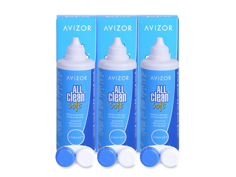 Soluzione Avizor All Clean Soft 3x350 ml