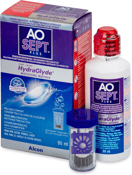 Soluzione AO SEPT PLUS HydraGlyde 90 ml