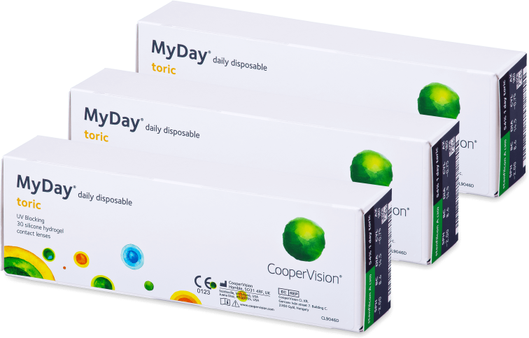 Lenti a contatto MyDay daily disposable toric (90 lenti)