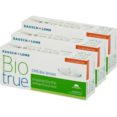 Bausch & Lomb Biotrue ONEday for Astigmatism (90 lenti) Bausch & Lomb Biotrue ONEday for Astigmatism (90 lenti)