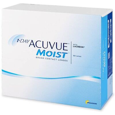 Johnson & Johnson 1 Day Acuvue Moist 180 lenti Johnson & Johnson 1 Day Acuvue Moist 180 lenti