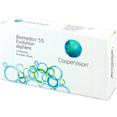 CooperVision Biomedics 55 Evolution (6 lenti) CooperVision Biomedics 55 Evolution (6 lenti)