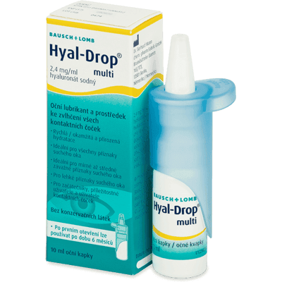Bausch & Lomb Gocce oculari Hyal-Drop Multi 10 ml Bausch & Lomb Gocce oculari Hyal-Drop Multi 10 ml