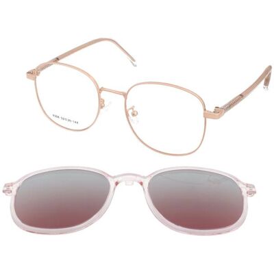 Crullé Attach C5 - Clip-on - Oro rosa - Eyeglasses Crullé Attach C5 - Clip-on - Oro rosa - Eyeglasses