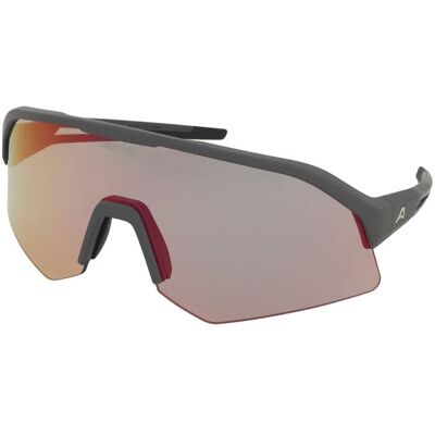 Occhiali da sole Alpina Sonic HR QV Grigio Mezzanotte Opaco/Riflettente Arcobaleno - Sport Occhiali da sole Alpina Sonic HR QV Grigio Mezzanotte Opaco/Riflettente Arcobaleno - Sport