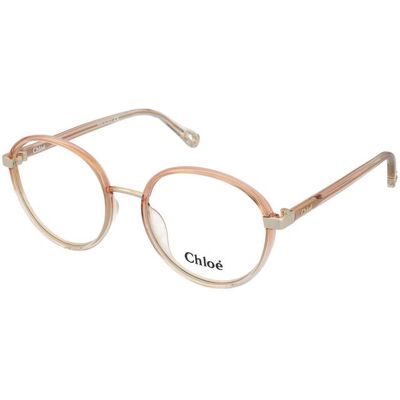 Occhiali rotondi completi rosa Chloé Ch0033O - Montatura Occhiali rotondi completi rosa Chloé Ch0033O - Montatura