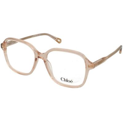 Chloé CH0313O 005 Occhiali in acetato rosa quadrati - Occhiali Chloé CH0313O 005 Occhiali in acetato rosa quadrati - Occhiali