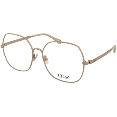 Occhiali quadrati in metallo dorato Chloé da donna - Occhiali Occhiali quadrati in metallo dorato Chloé da donna - Occhiali