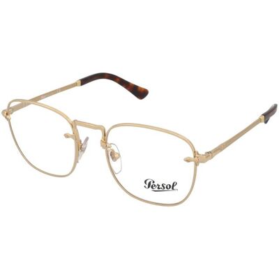 Persol PO2490V 1142 Occhiali da vista Unisex Metallo Oro - Occhiali Persol PO2490V 1142 Occhiali da vista Unisex Metallo Oro - Occhiali