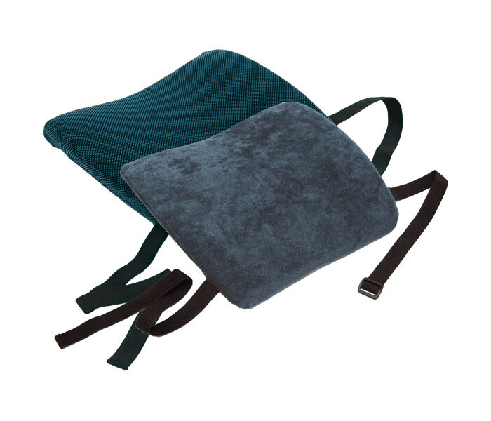 sissel supporto schiena auto ® back cuscino lombare per sedile antracite cm. 33 x 33