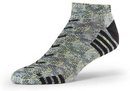 base 33 base calzini uomo sport perfetti per la corsa, l'allenamento, il ciclismo e il sollevamento pesi. camouflage medium (39-42,5)