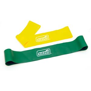 Sissel Banda elastica Exercise Loop Giallo - Verde 5 cm x 33 cm