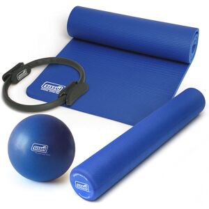 Sissel KIT PILATES CASA n°1 BLU: Circle, Soft Ball, Rullo e Materassino