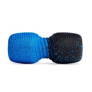 Blackroll Twin rullo automassaggio muscolare e fasciale Nero/Azzurro Celcius cm. 30 x 13