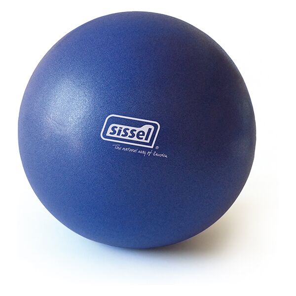 sissel palla soffice pilates soft ball ® blu diametro 26 cm