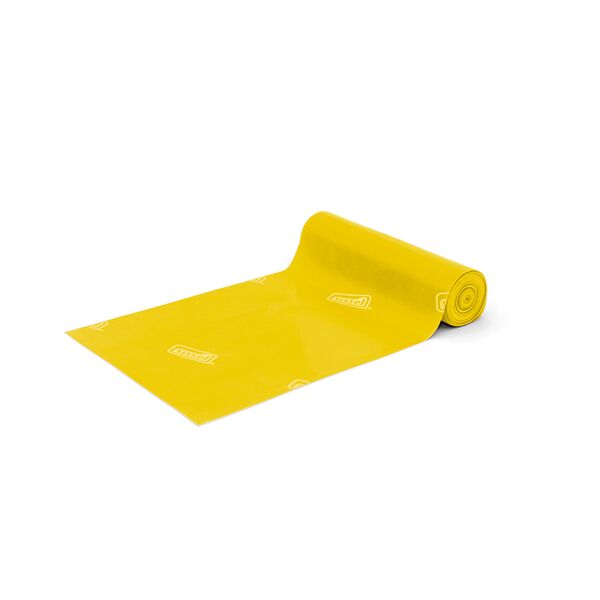 sissel banda elastica 5 metri elastico per fitness e palestra fit band ® giallo (leggero) 14,5 cm. x 5 m.