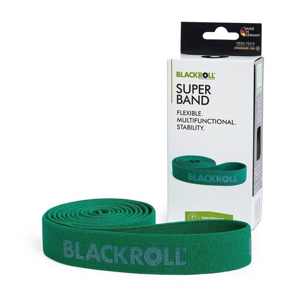 blackroll super band banda elastica per esercizi fitness verde