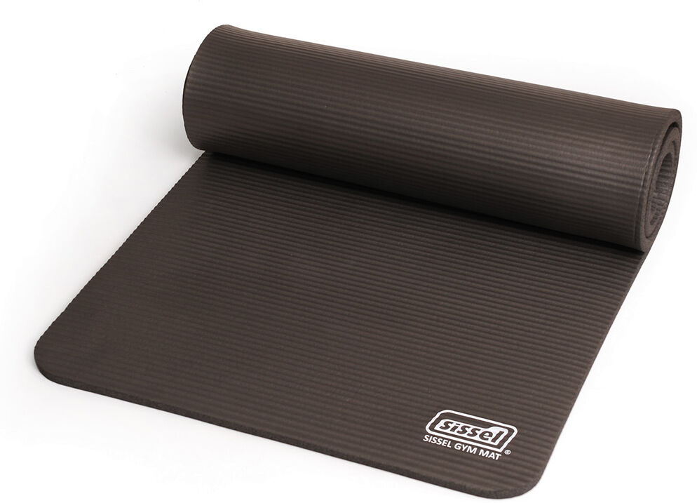 Sissel Tappetino per Pilates e Sport da 1,5 cm di spessore Materassino fitness da ginnastica Antracite cm. 180 x 60 x 1,5