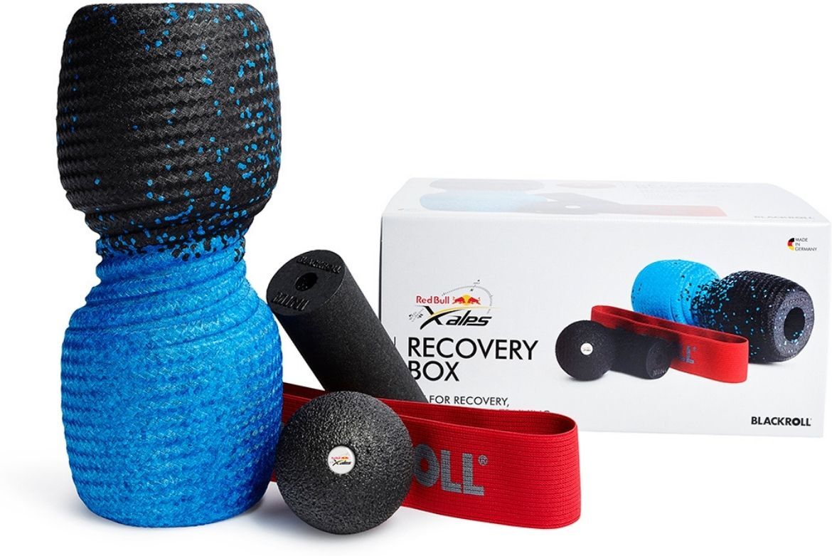 Blackroll Recovery Box Red Bull X-Alps il set per l'automassaggio e il recupero muscolare Multicolore