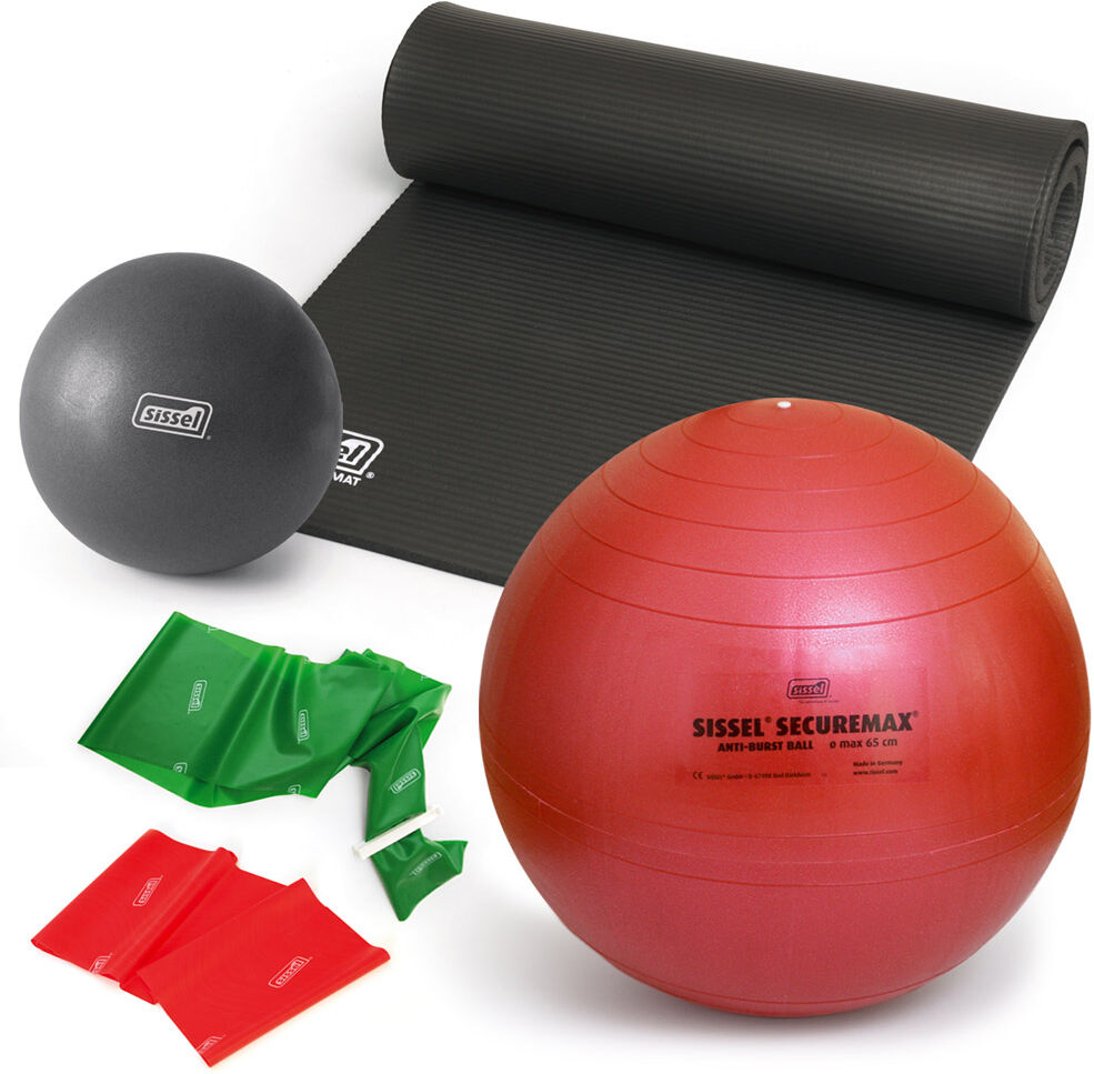 Sissel KIT "PILATES CON GIORGIA" 1: Mat Gym - Soft Ball - FitBall - FitBand