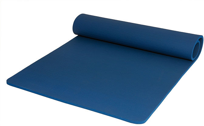 Sissel Tappetino Largo di Grandi Dimensioni Professional Fitness Large Blu 180 x 100 x 1,5 cm