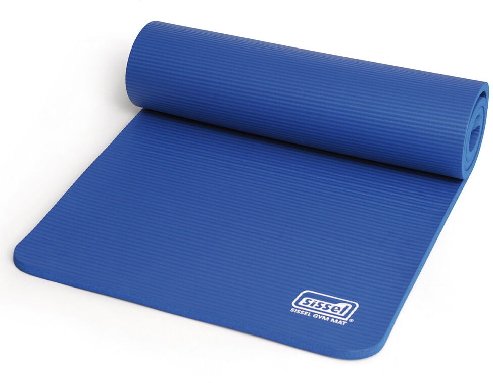 Sissel Tappetino per Pilates e Sport da 1,5 cm di spessore Materassino fitness da ginnastica Blu cm. 180 x 60 x 1,5