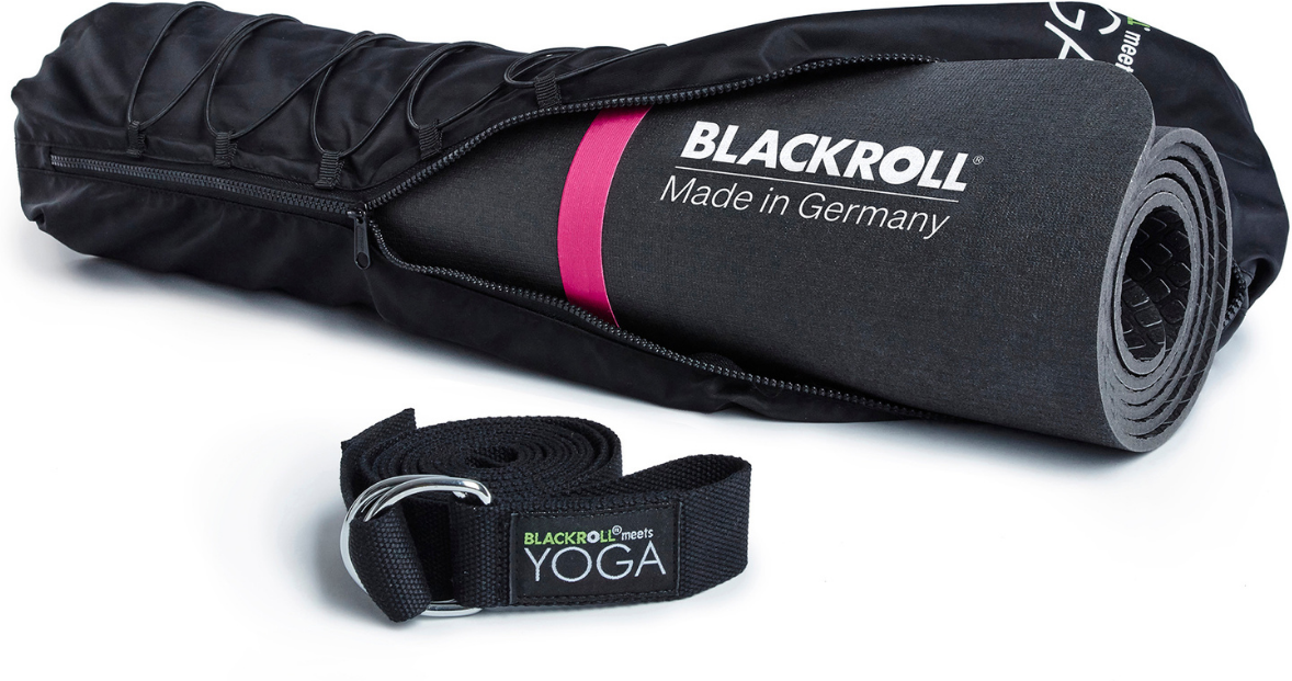 Blackroll ® YOGA SET con tappettino, cintura e borsa