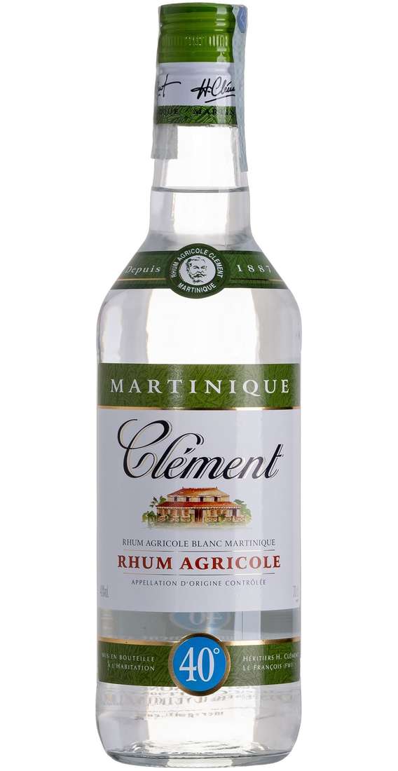 Clement Rum blanc agricole aoc