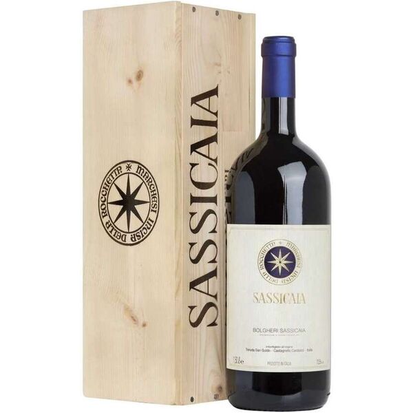 tenuta san guido magnum 1,5 litri sassicaia 2017 in cassa legno