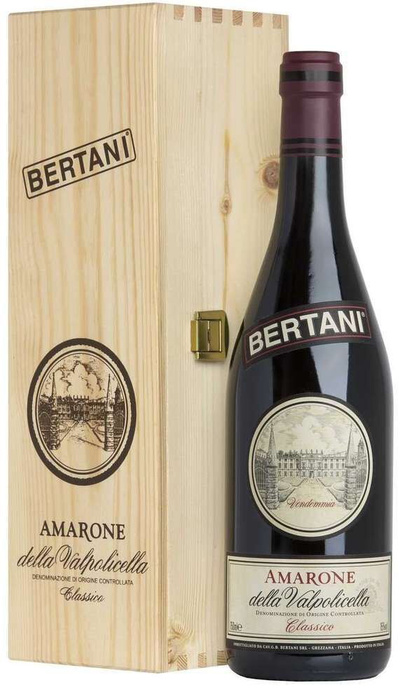 Bertani Amarone della valpolicella classico 2013 in cassa legno