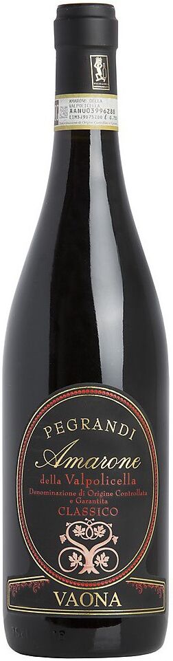 Vaona Odino Amarone della valpolicella classico docg "pegrandi" 2017