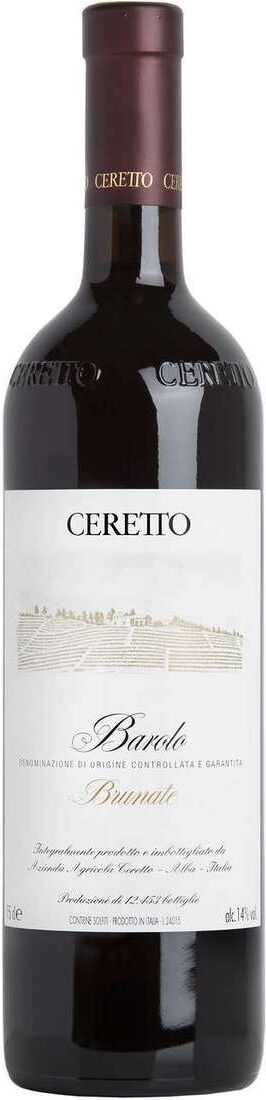 Ceretto Barolo "brunate" docg bio