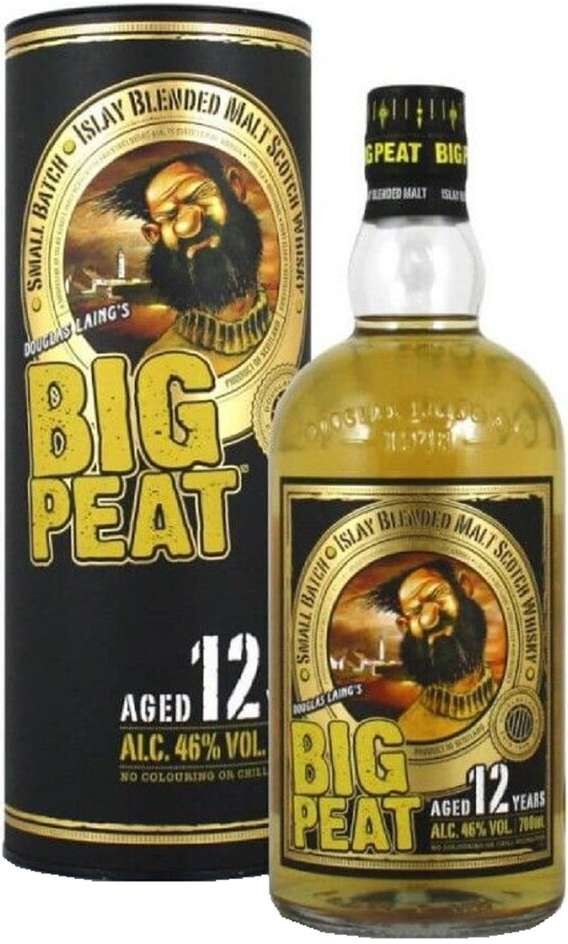 Big peat 12 years old whisky astucciato