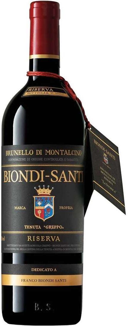 Biondi Santi Brunello di montalcino riserva docg 2016